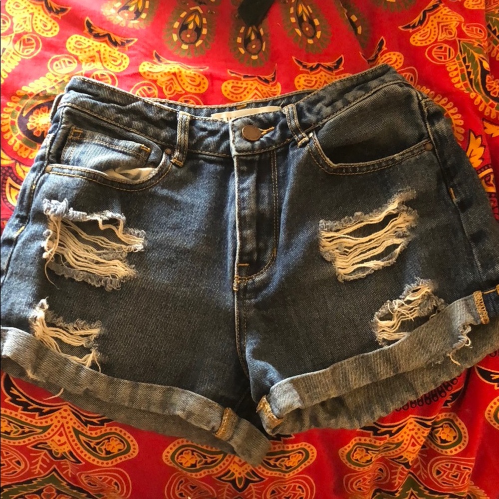 Jean shorts